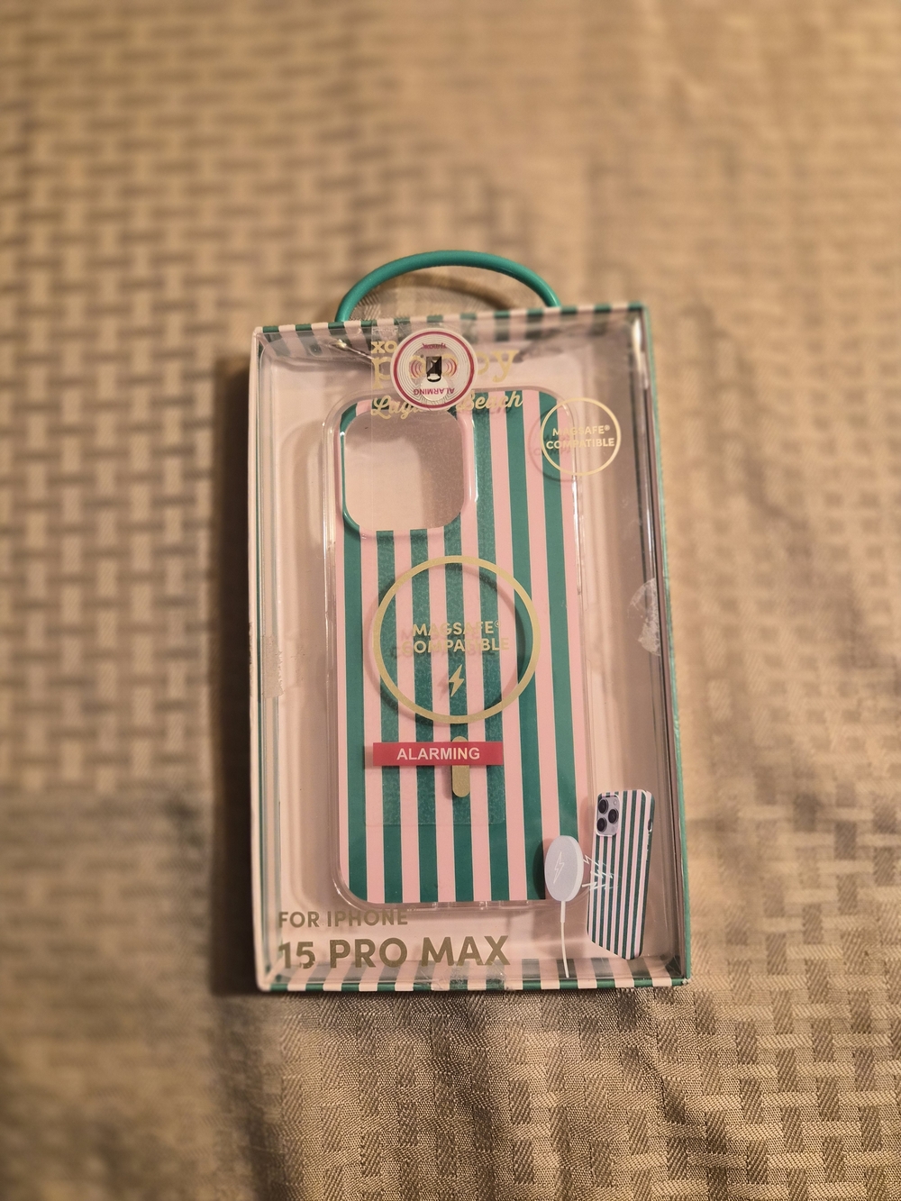 XO Poppy MagSafe-compatible phone case for the iPhone 15 Pro Max